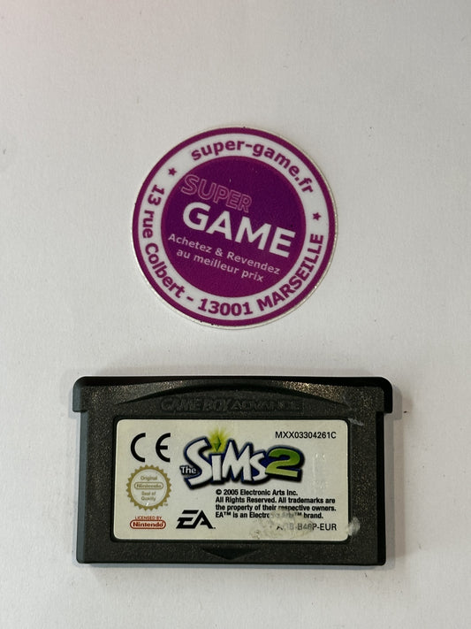 THE SIMS 2 - sans boite - GAMEBOY ADVANCE