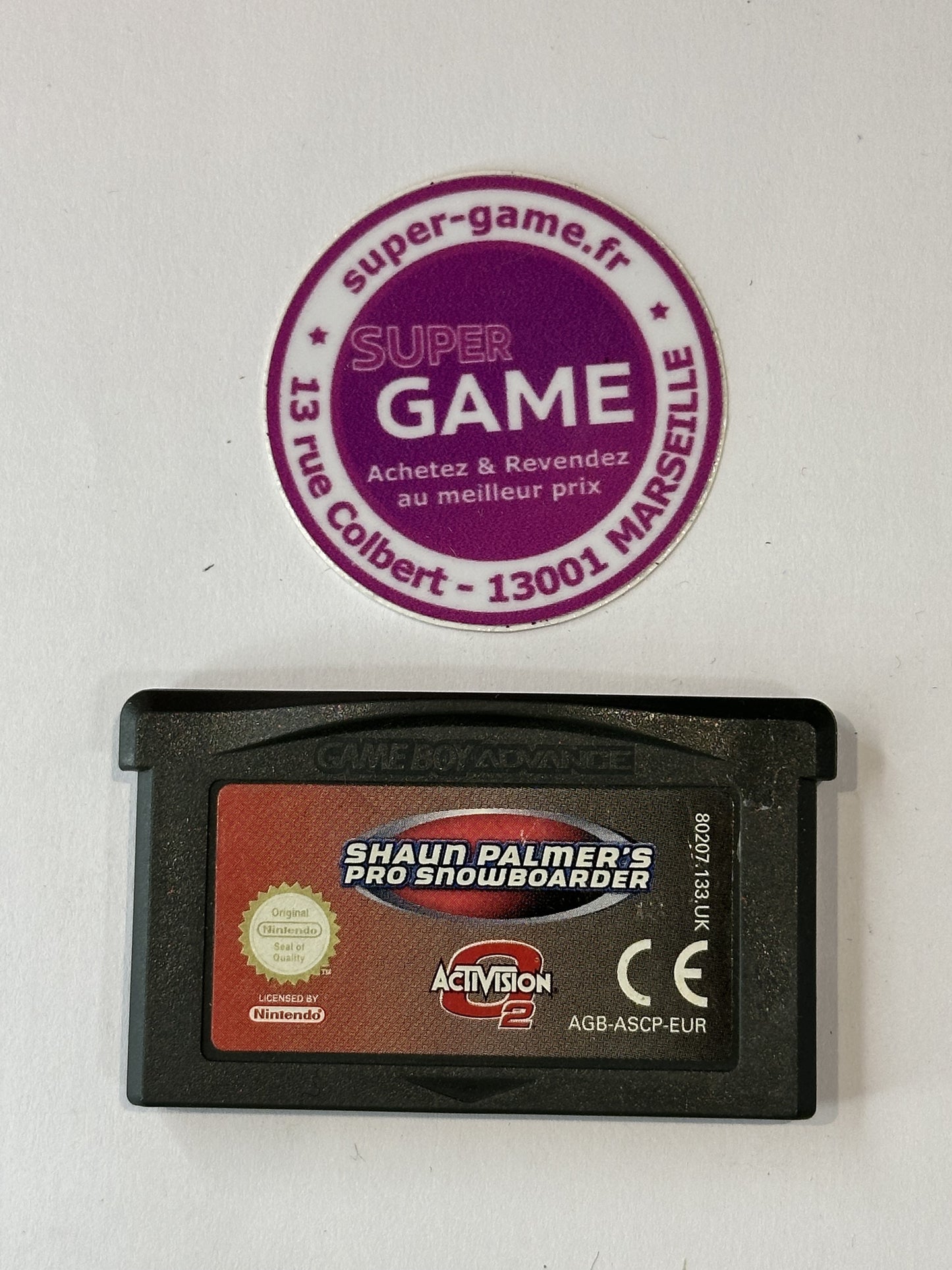 SHAUN PALMER'S PRO SNOWBOARDER - sans boite - GAMEBOY ADVANCE