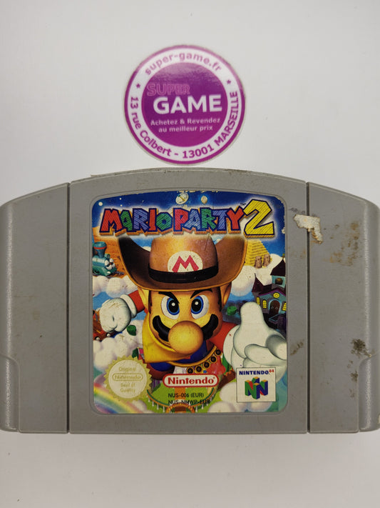 MARIO PARTY 2 - sans boite - NINTENDO64