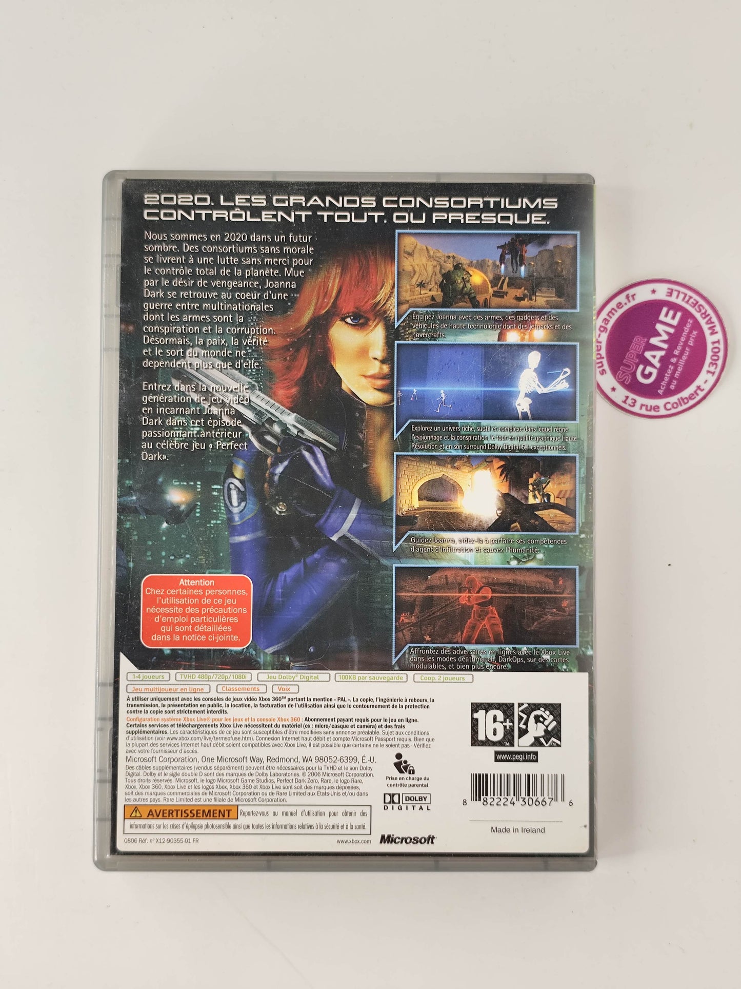 PERFECT DARK ZERO - XBOX360