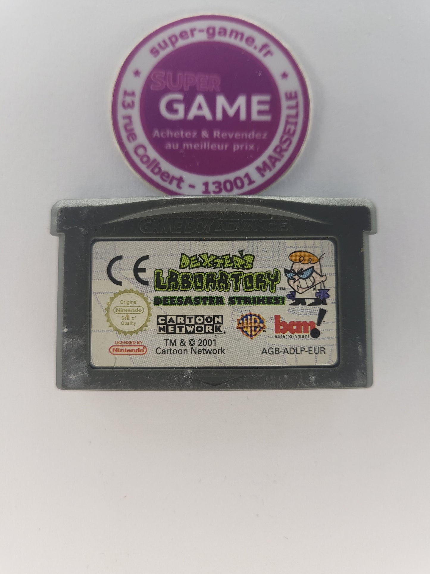 DEXTER'S LABORATORY DEESASTER STRIKES! - sans boite - GAMEBOY ADVANCE
