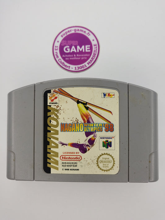 NAGANO WINTER OLYMPICS '98 - sans boite - NINTENDO64