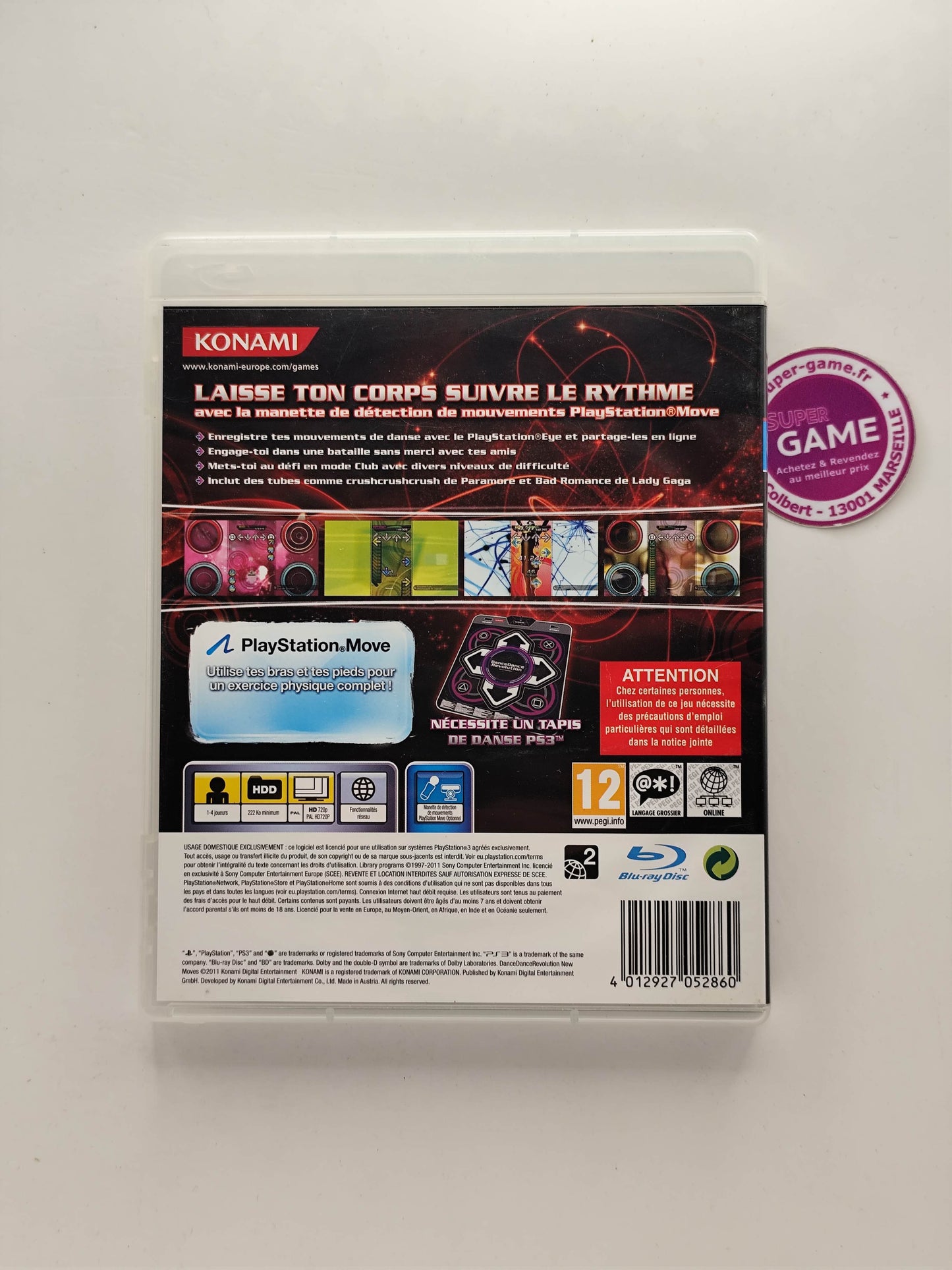 DANCE DANCE REVOLUTION NEW MOVES - PS3