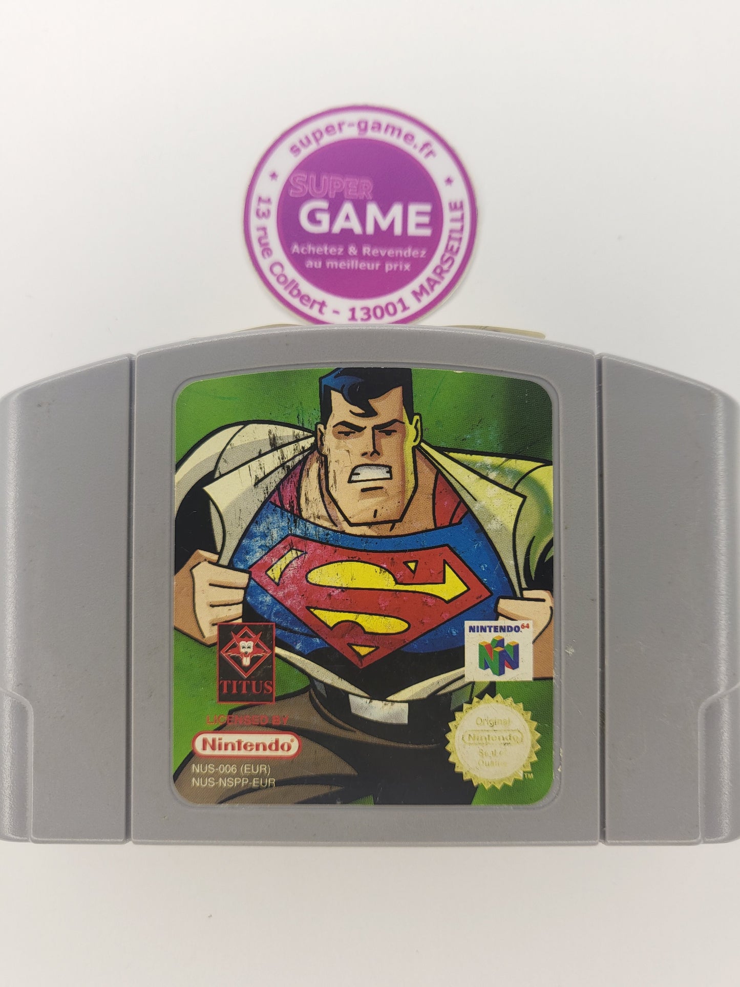 SUPERMAN 64 - sans boite - NINTENDO64