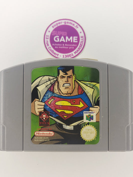 SUPERMAN 64 - sans boite - NINTENDO64