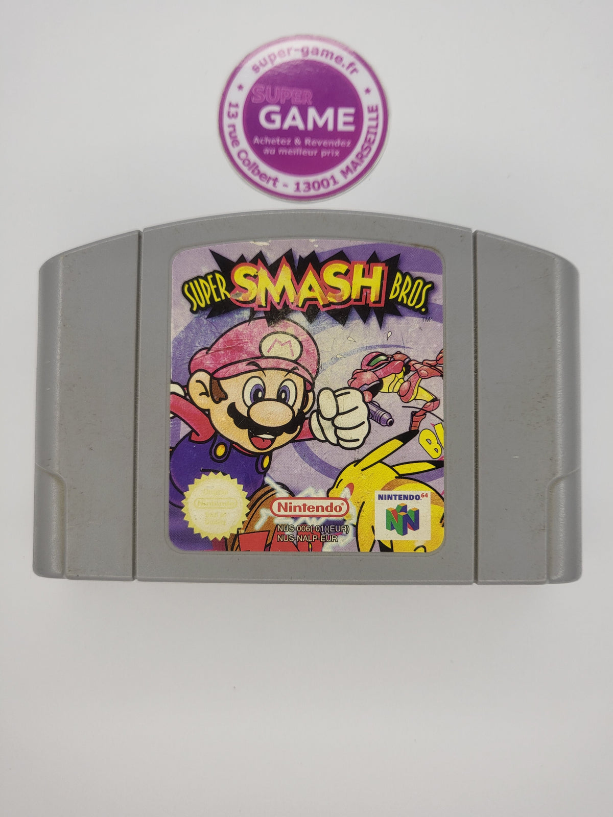 SUPER SMASH BROS. - sans boite - NINTENDO64