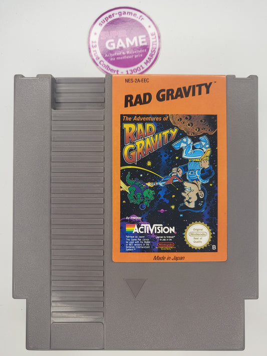 THE ADVENTURES OF RAD GRAVITY - sans boite - NES