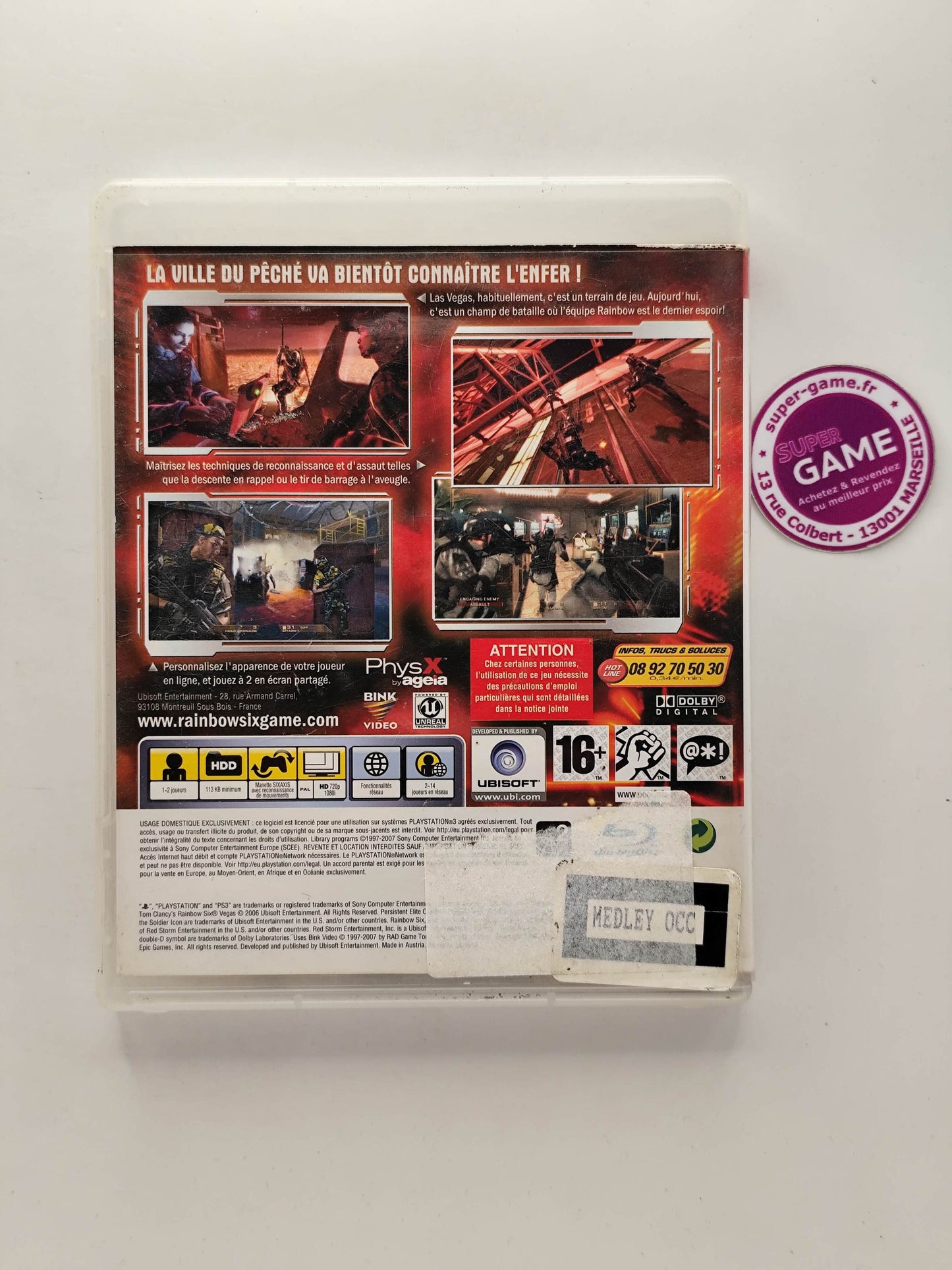 RAINBOW SIX VEGAS - PS3