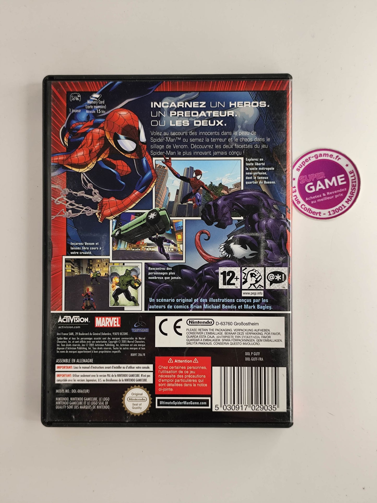 ULTIMATE SPIDER-MAN - GameCube