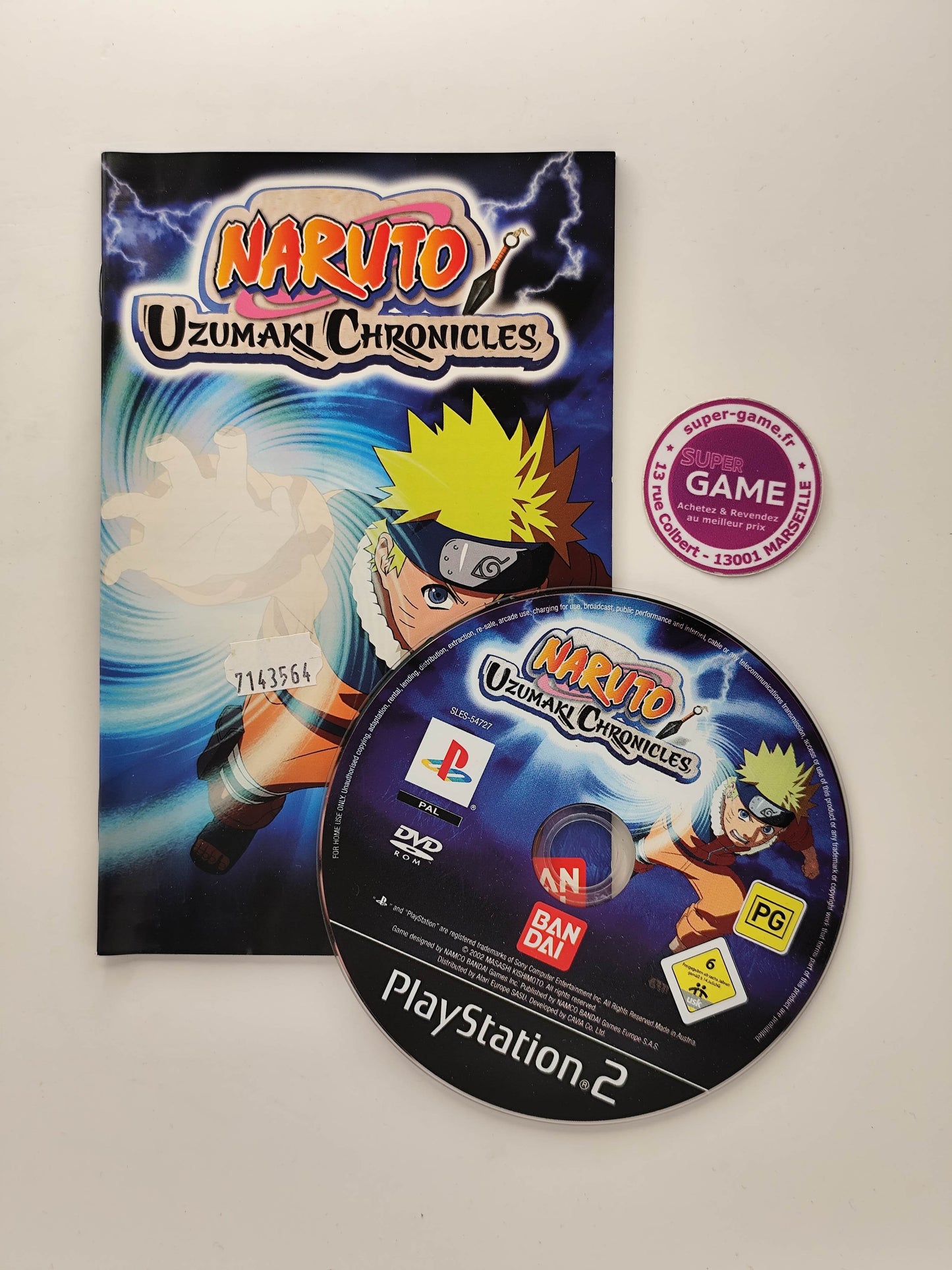 NARUTO UZUMAKI CHRONICLES - PS2
