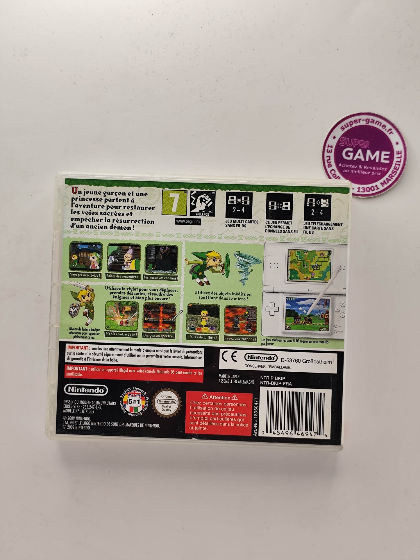 ZELDA SPIRIT TRACKS - DS