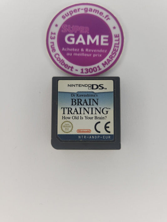 DR KAWASHIMA'S BRAIN TRAINING HOW OLD IS YOUR BRAIN? - sans boite - DS