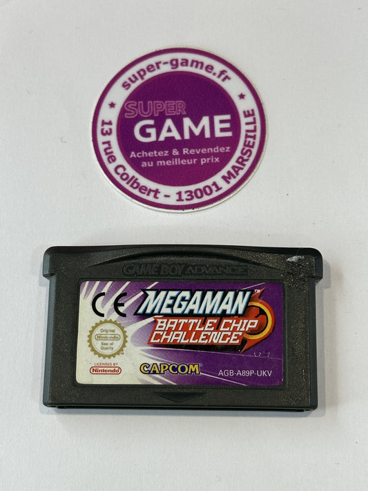 MEGAMAN BATTLE CHIP CALLENGE - sans boite - GAMEBOY ADVANCE