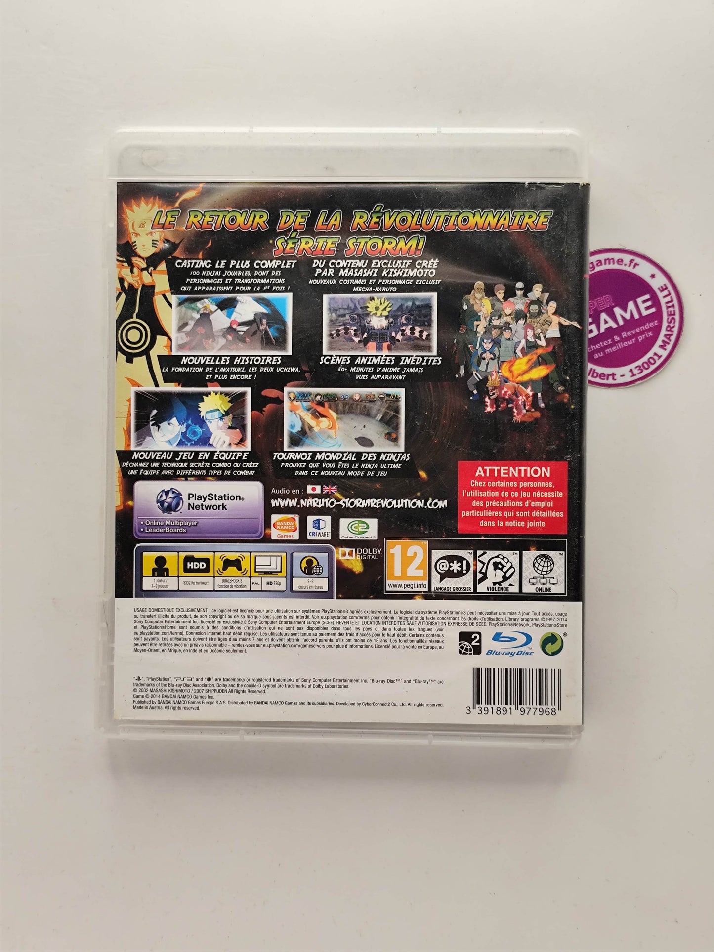 NARUTO SHIPPUDEN ULTIMATE NINJA STORM REVOLUTION - PS3