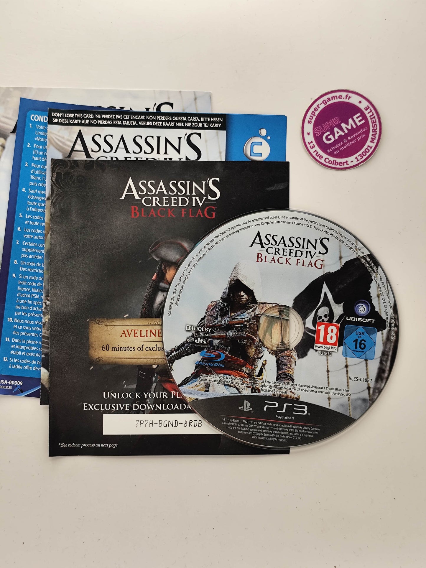 ASSASSIN'S CREED 4 BLACK FLAG - PS3