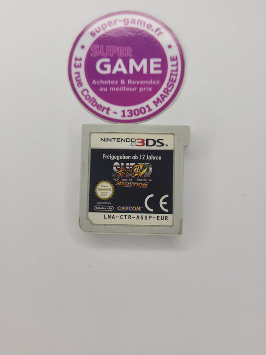 SUPER STREET FIGHTER IV 3D EDITION - sans boite - 3DS