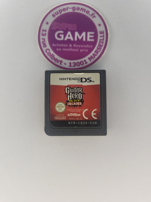 GUITAR HERO ON TOUR DECADES - sans boite - DS