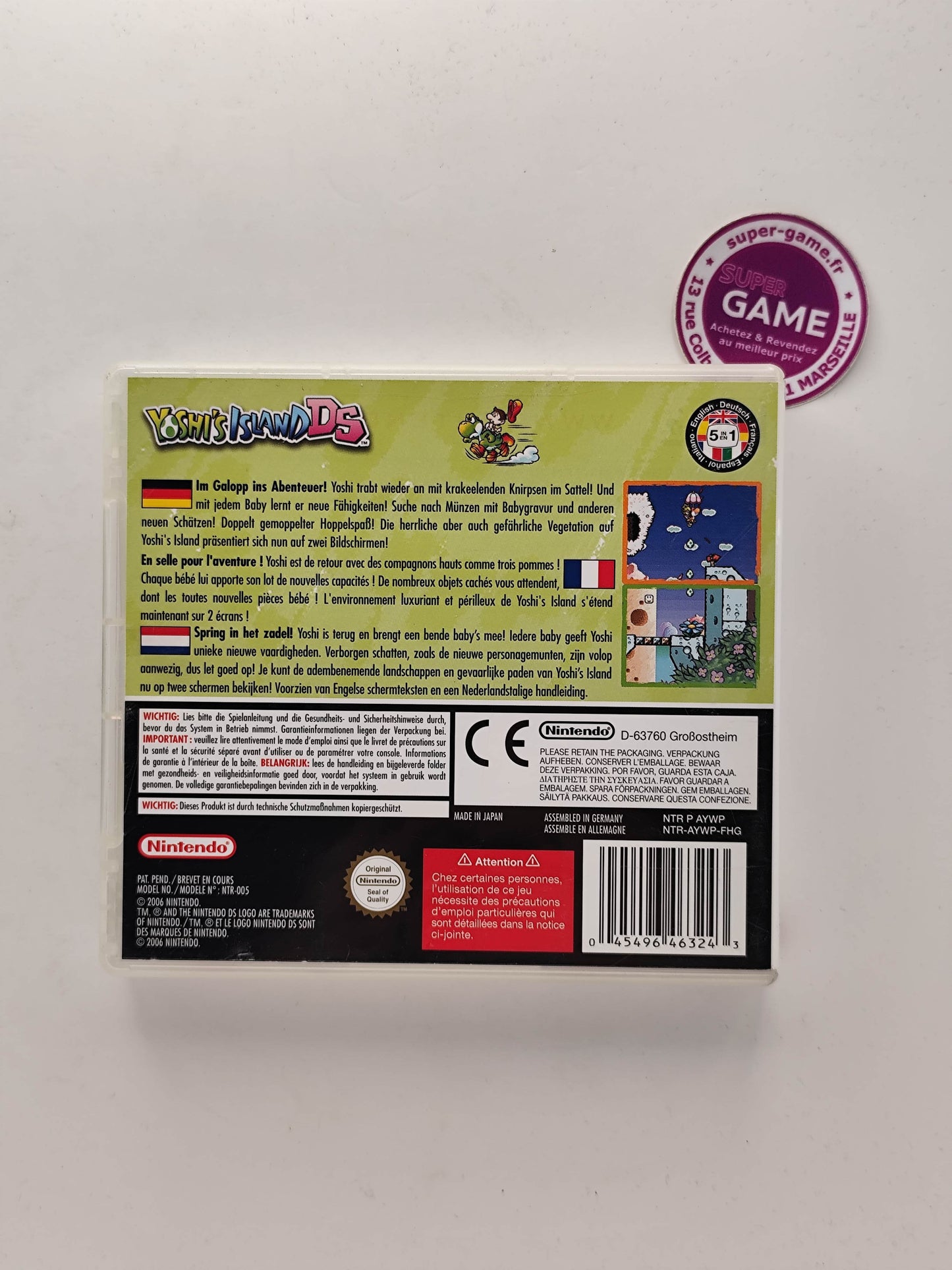 YOSHI'S ISLAND - DS