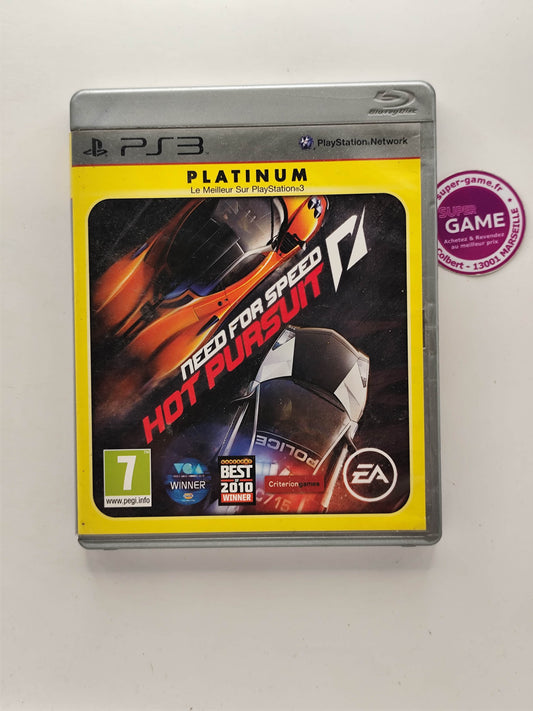 NEED FOR SPEED HOT PURSUIT - Platinum - PS3