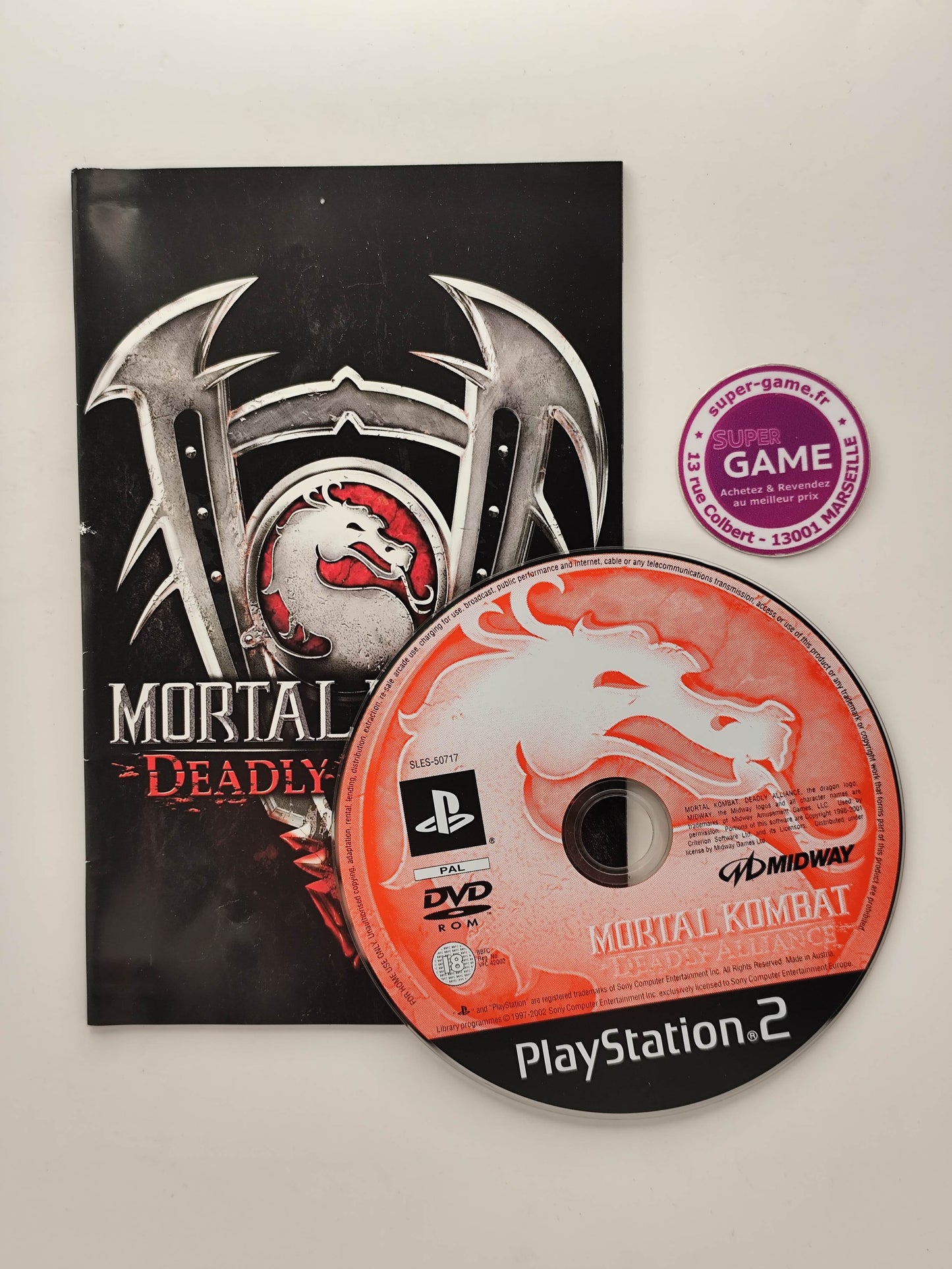 MORTAL KOMBAT DEADLY ALLIANCE - PS2