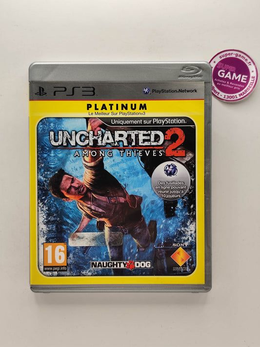 UNCHARTED 2 AMONG THIEVES PLATINUM - PS3
