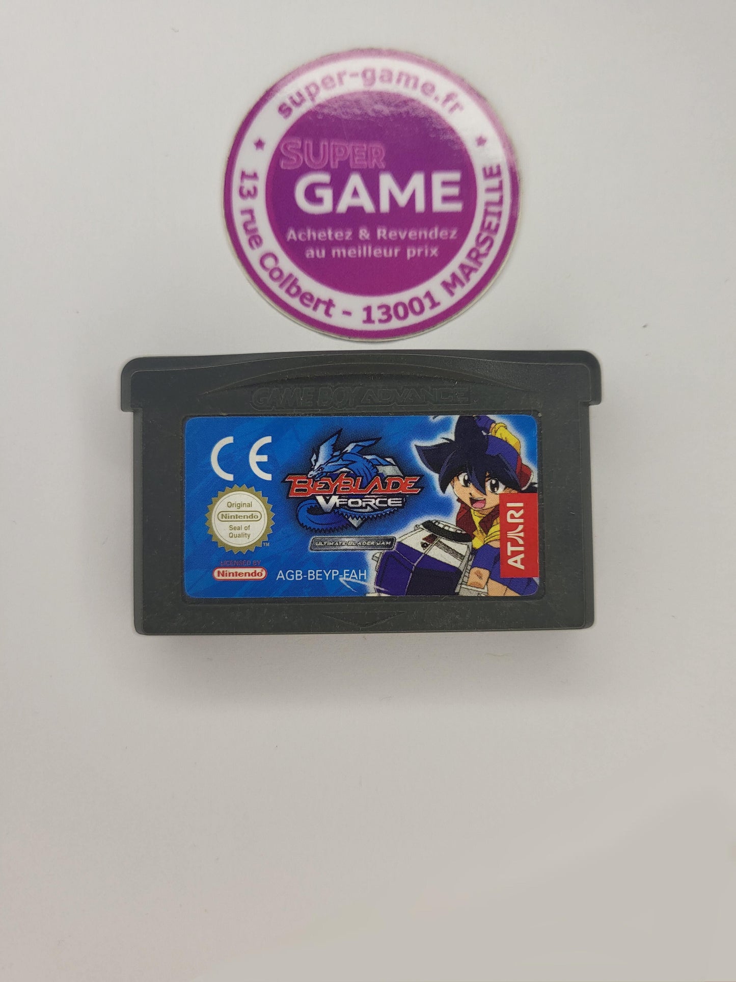 BEYBLADE VFORCE ULTIMATE BLADER JAM - sans boite - GAMEBOY ADVANCE