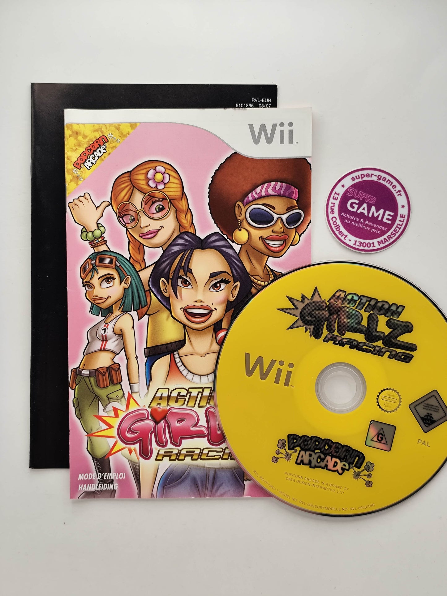 ACTION GIRLZ RACING - Wii