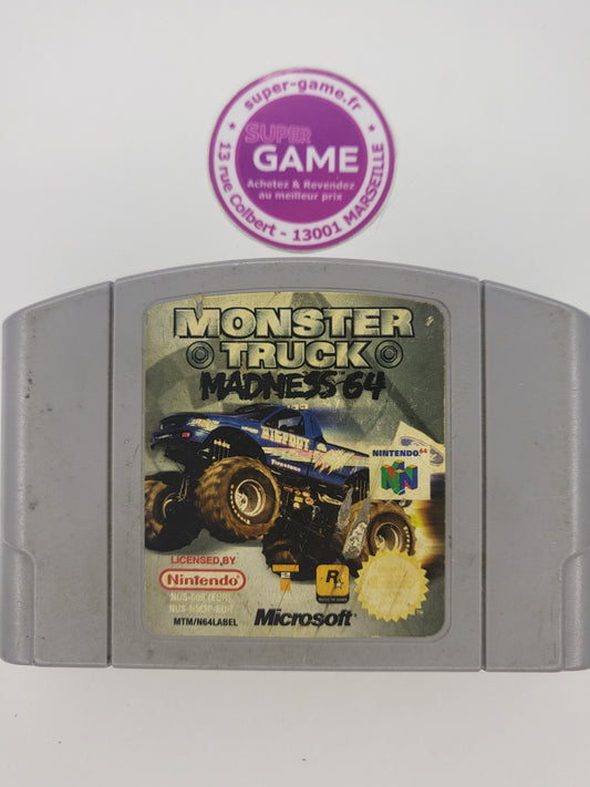 MONSTER TRUCK MADNESS 64 - sans boite - NINTENDO64
