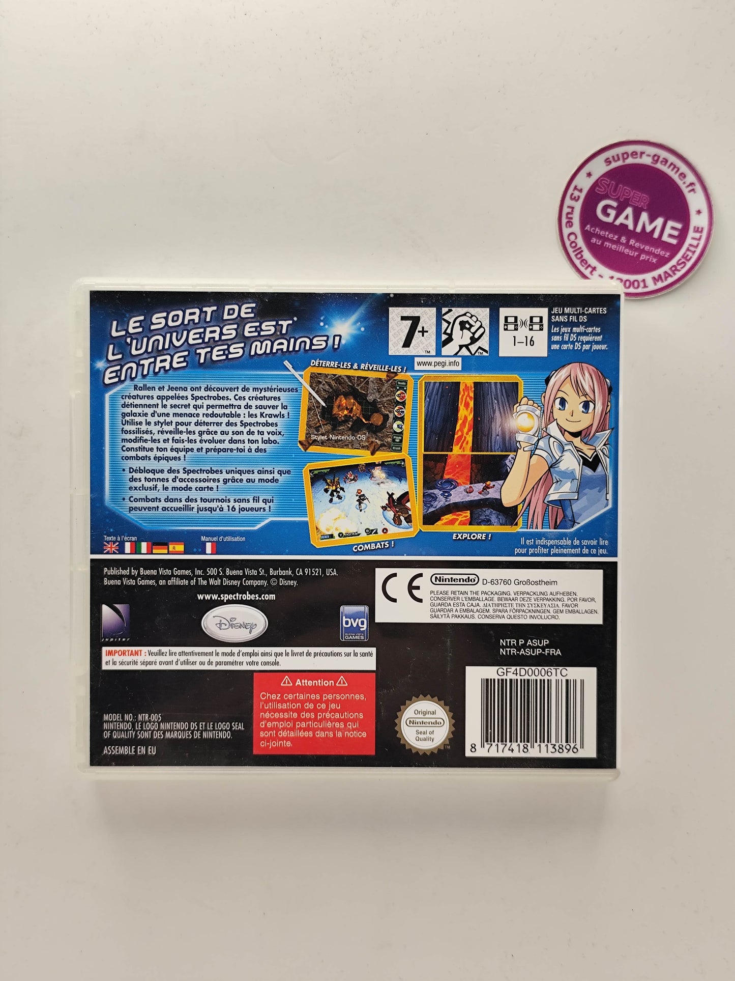 SPECTROBES - DS