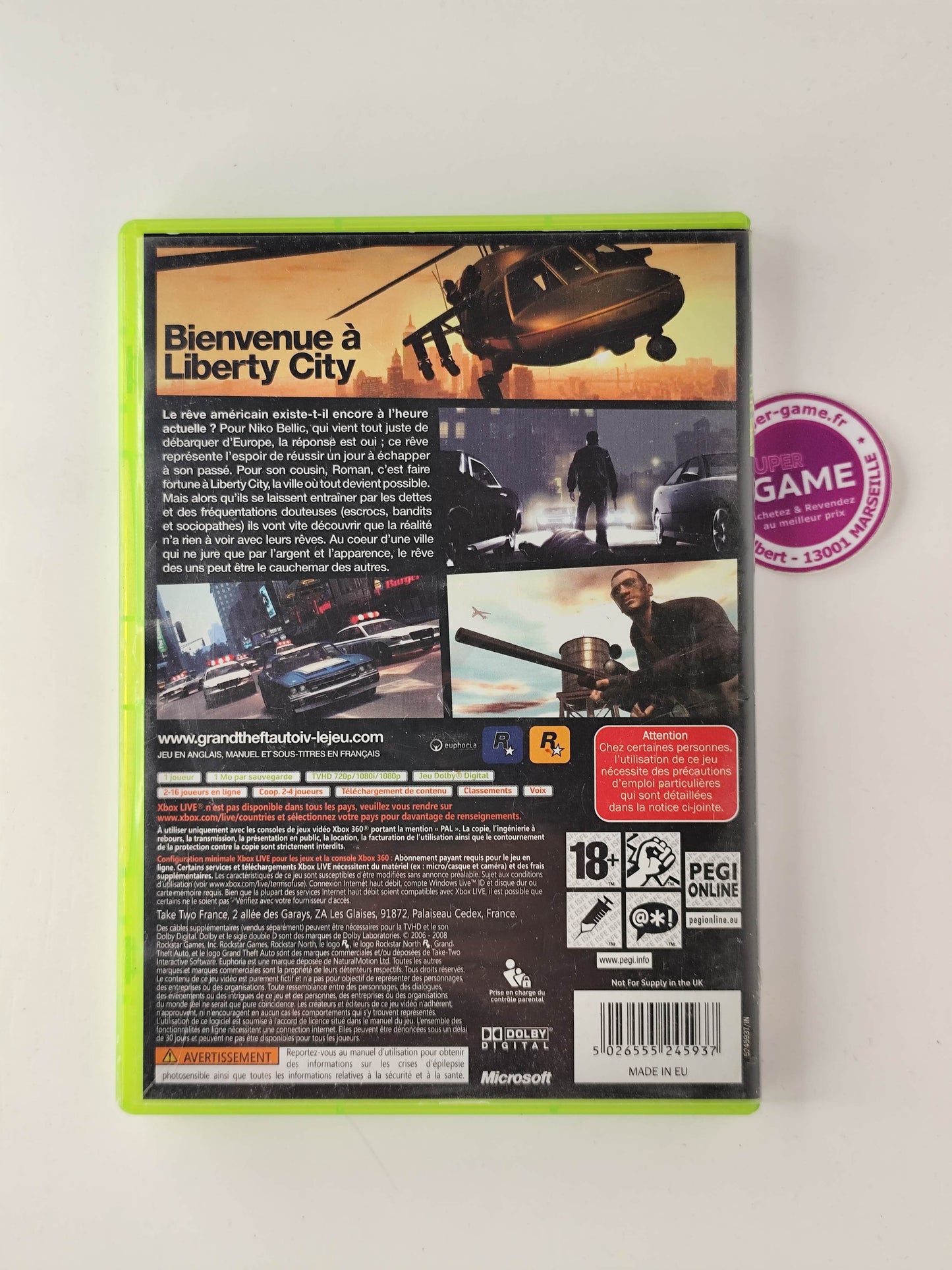 GRAND THEFT AUTO IV - XBOX360