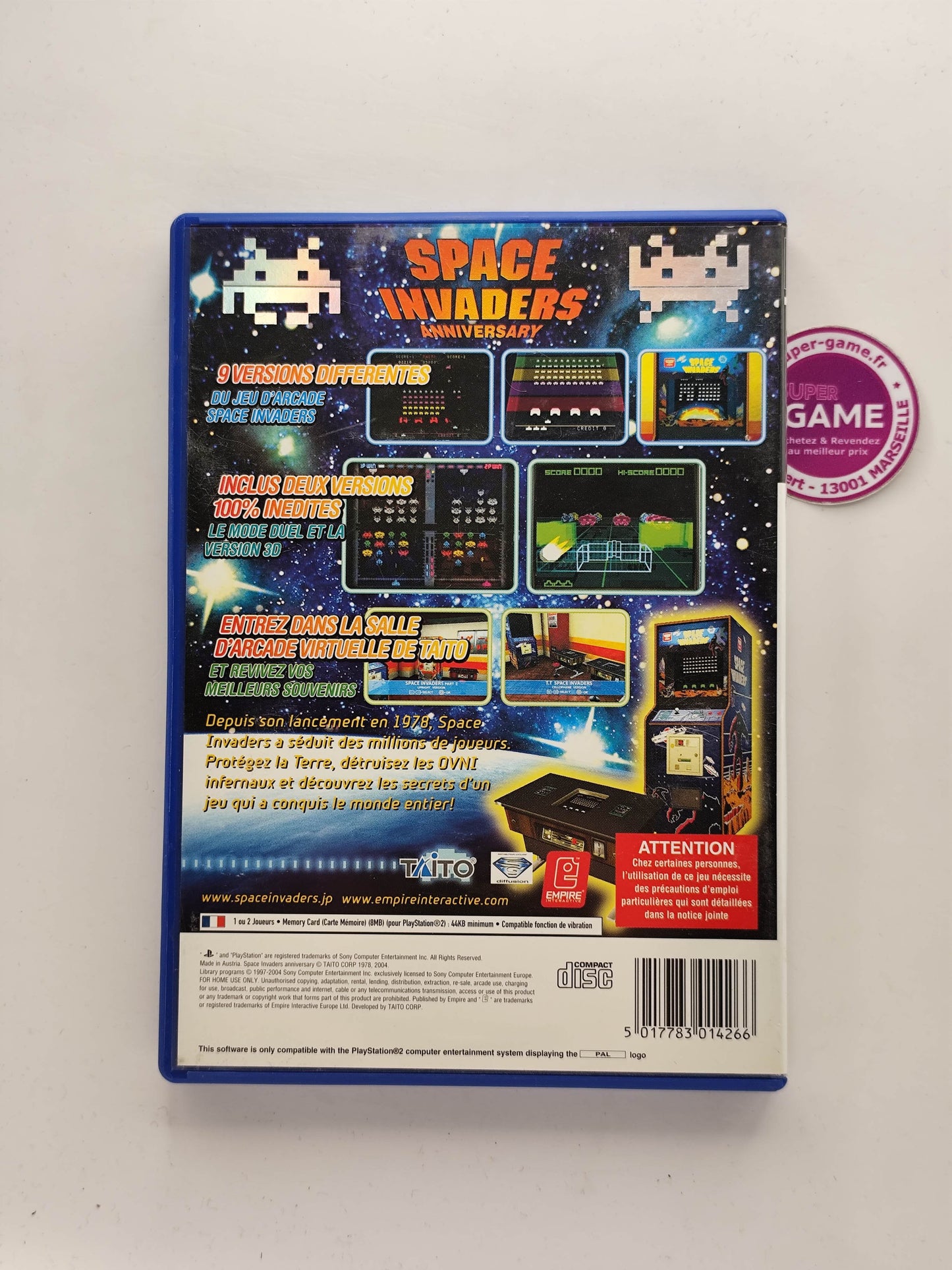 SPACE INVADERS ANNIVERSARY - PS2