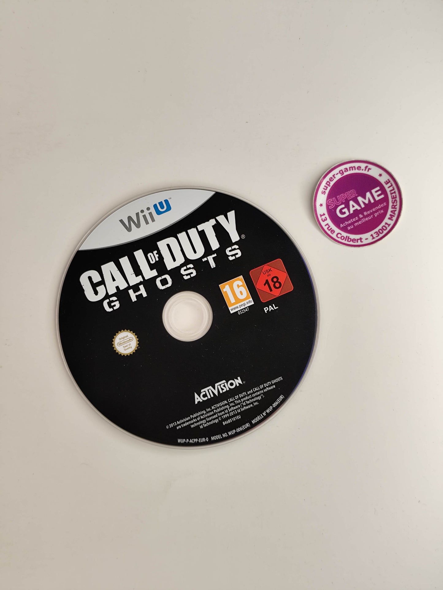 CALL OF DUTY GHOSTS - WiiU