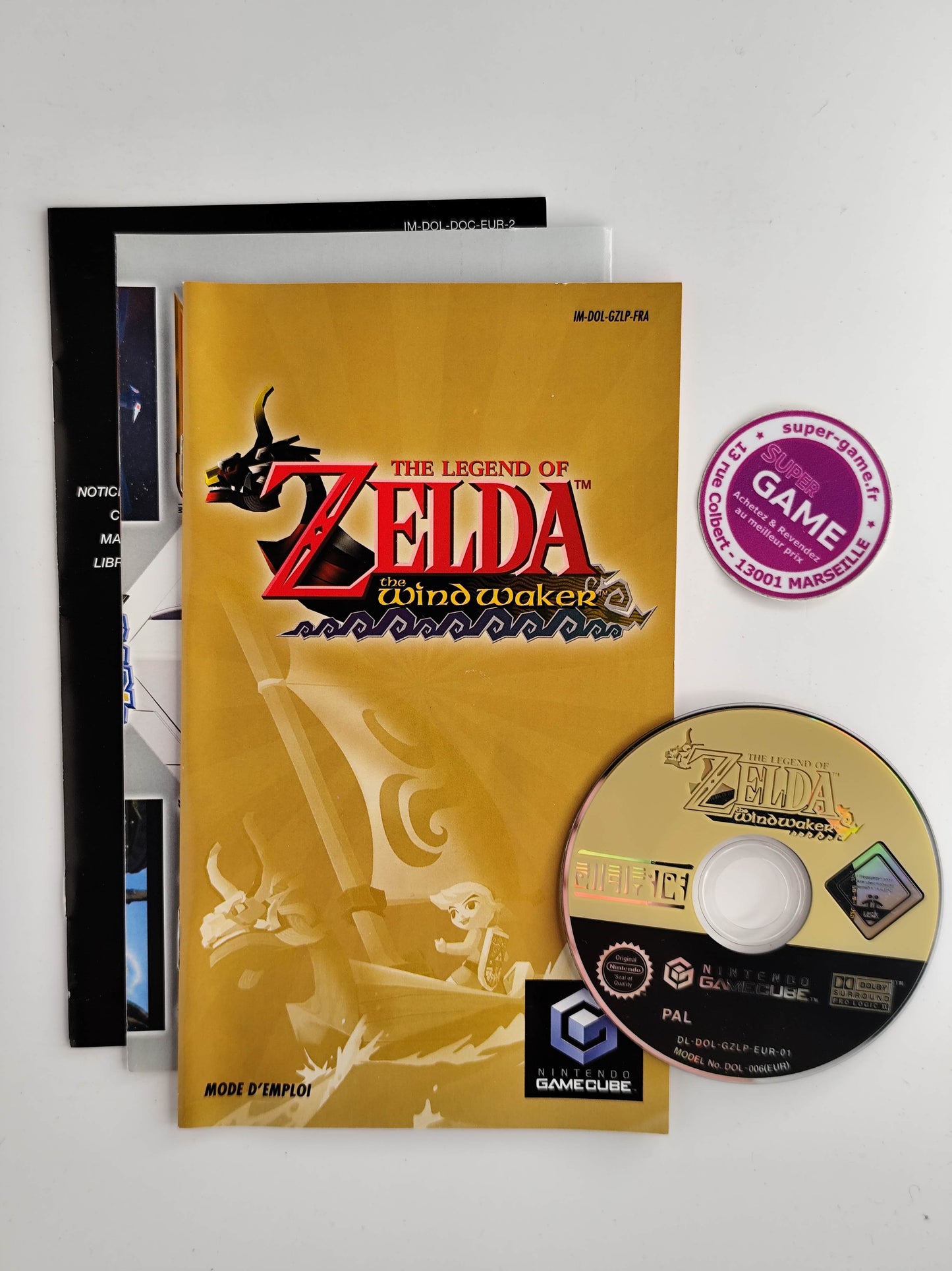 THE LEGEND OF ZELDA THE WIND WAKER CDJ - GameCube