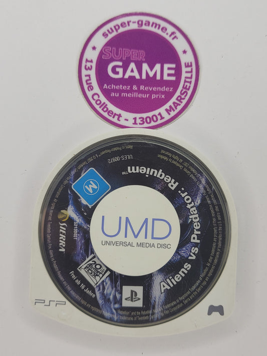 ALIENS VS PEDATOR: REQUIEM - sans boite - PSP