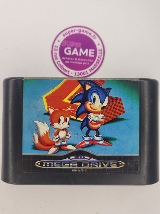 SONIC THE HEDGEHOG 2 - sans boite - MEGADRIVE