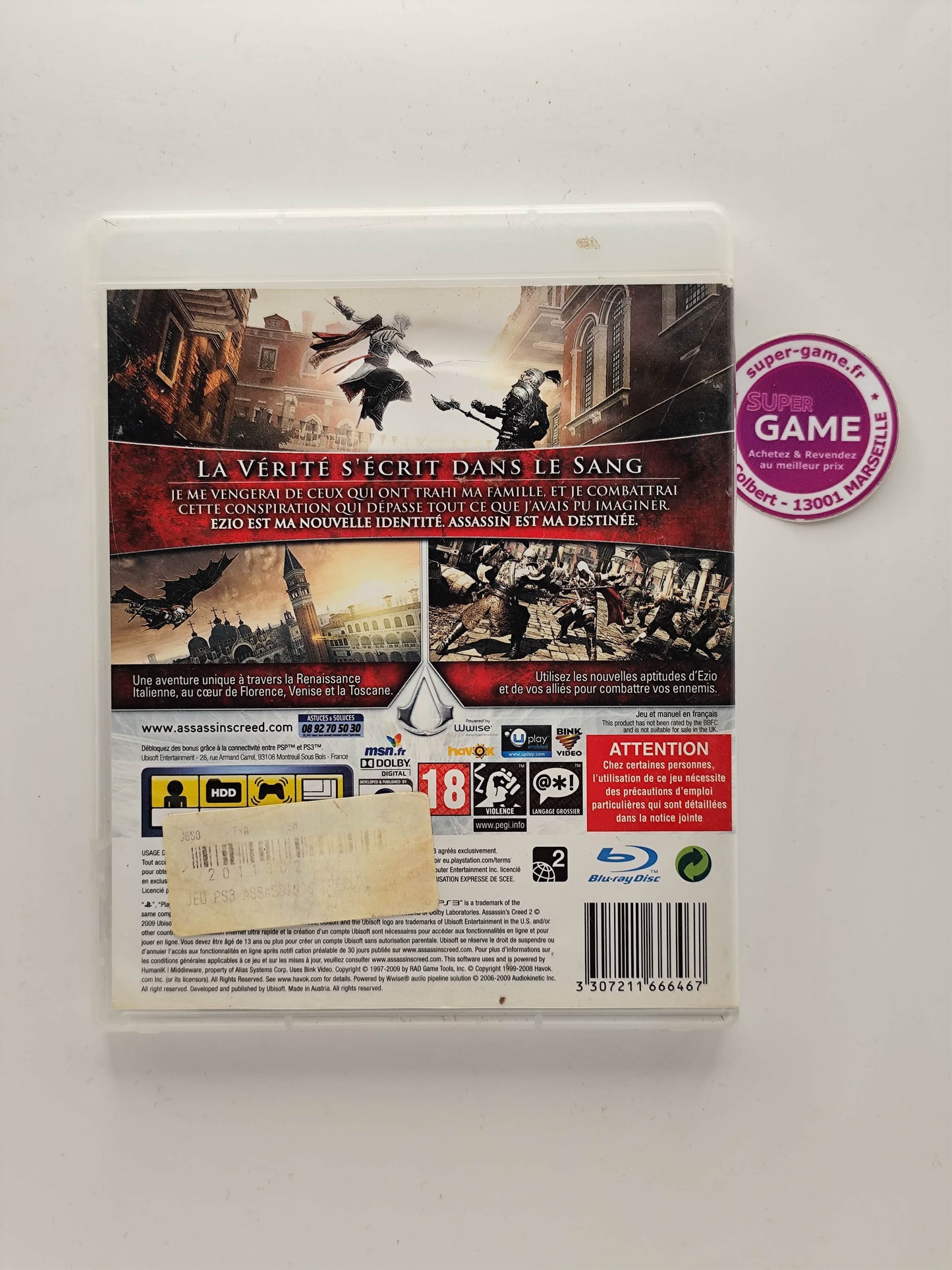ASSASSIN'S CREED 2 - PS3
