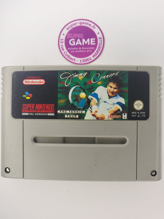 JIMMY CONNORS PRO TENNIS TOUR - sans boite - SNES
