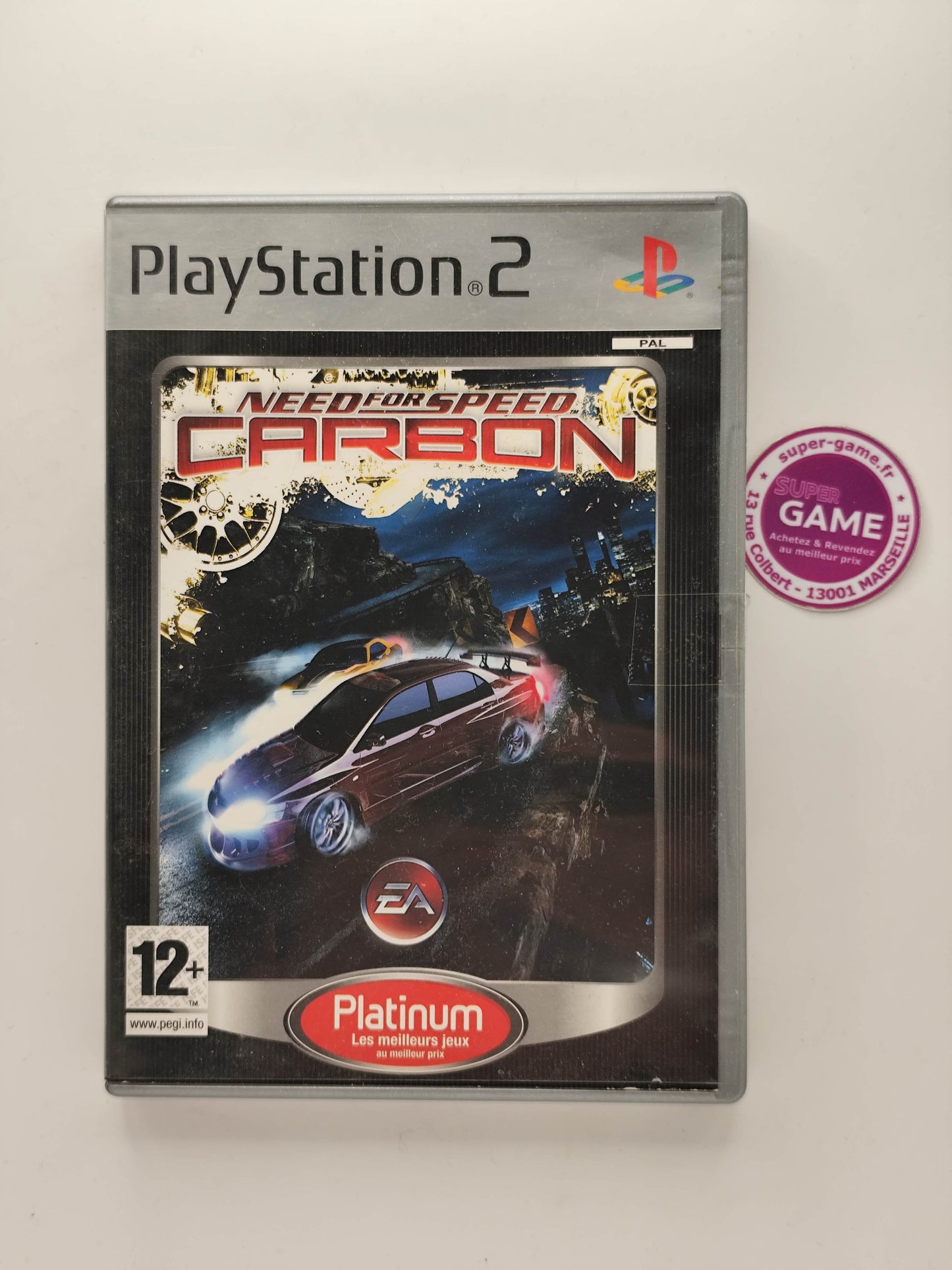 NEED FOR SPEED CARBON - Platinum - PS2