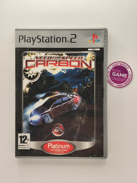 NEED FOR SPEED CARBON - Platinum - PS2