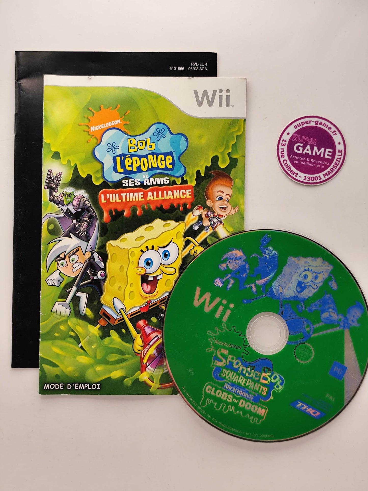 BOB L'EPONGE ET SES AMIS ULTIME ALLIANCE - Wii