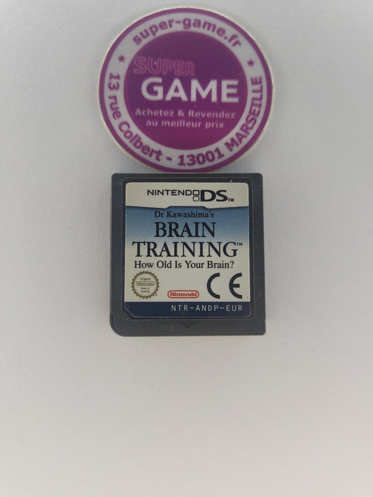 DR KAWASHIMA'S BRAIN TRAINING HOW OLD IS YOUR BRAIN? - sans boite - DS