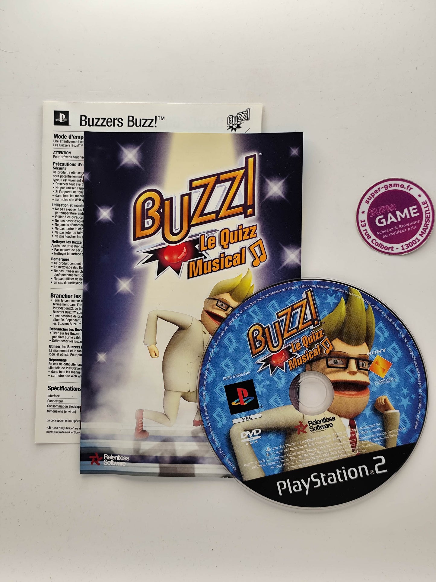 BUZZ! LE QUIZZ MUSICAL - PS2