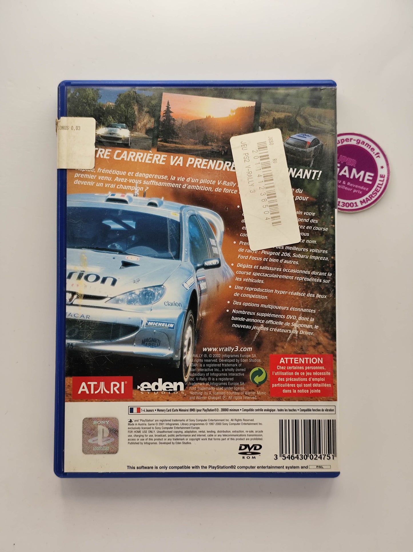 V-RALLY 3 - PS2