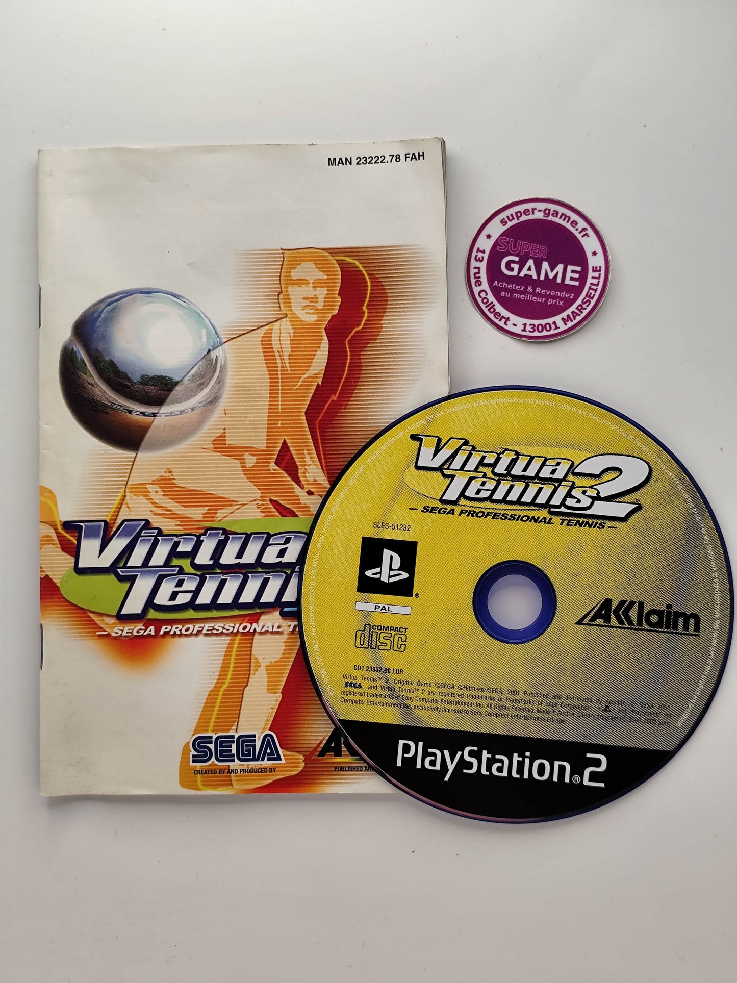 VIRTUA TENNIS 2 - PS2