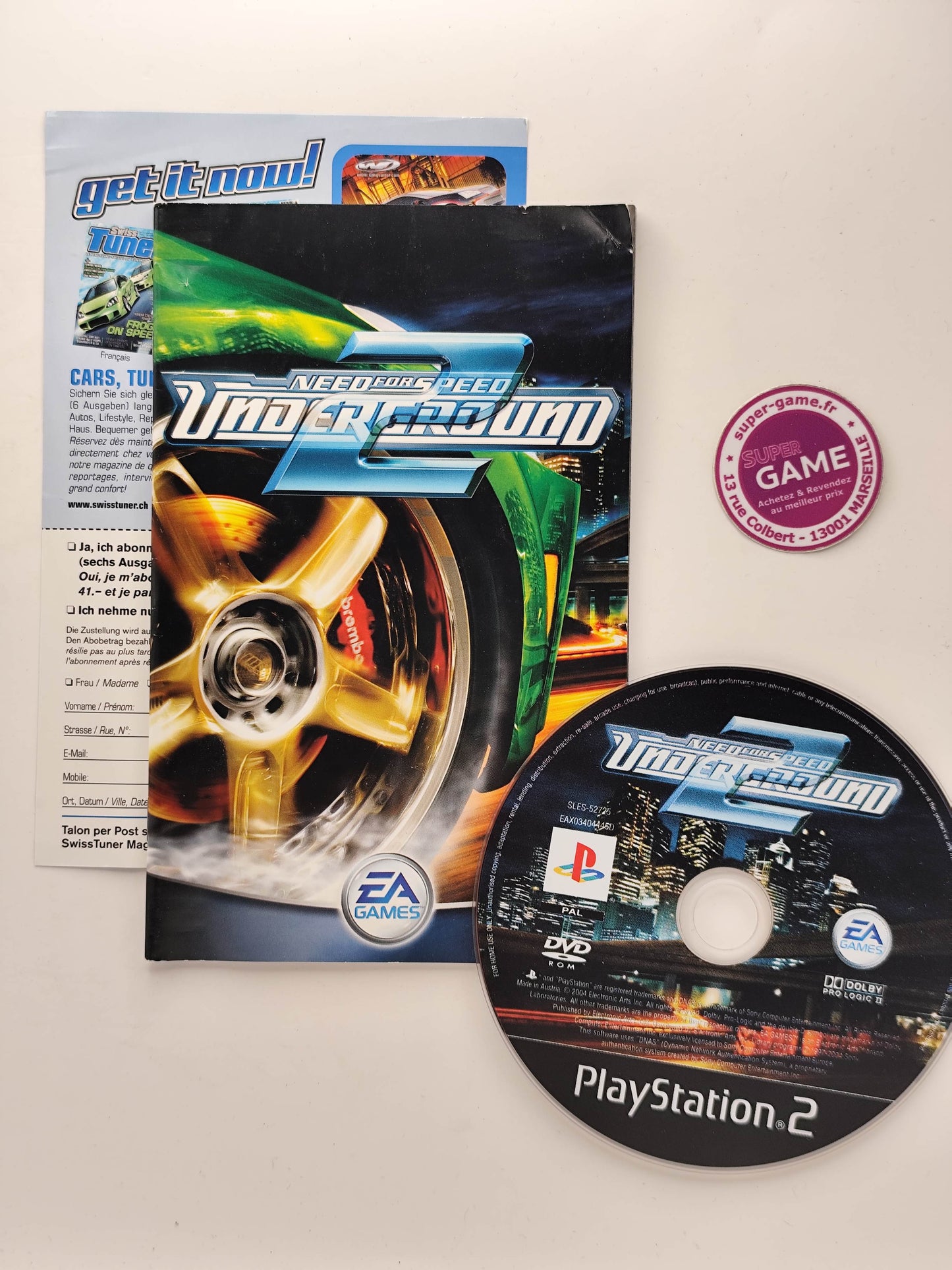 NEED FOR SPEED UNDERGROUND 2 - PS2