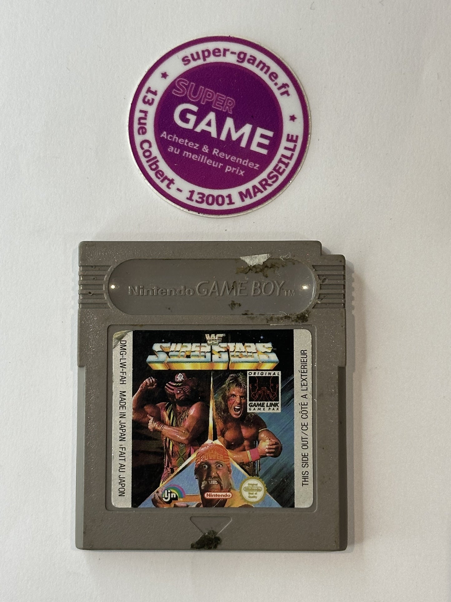WWF SUPERSTARS - sans boite - GAMEBOY