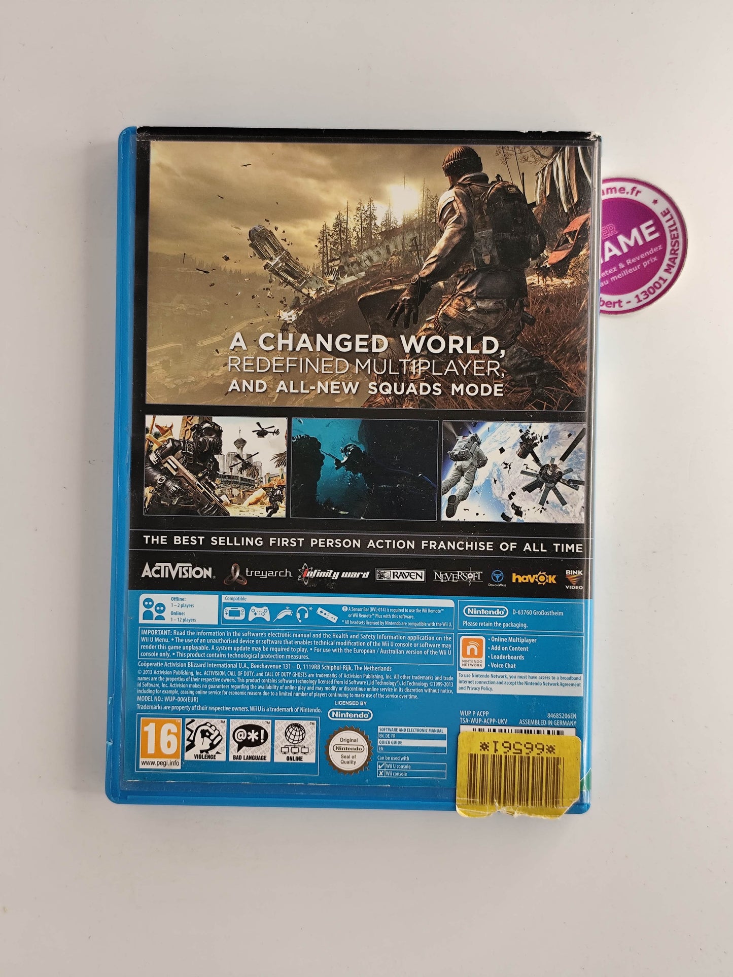 CALL OF DUTY GHOSTS - WiiU