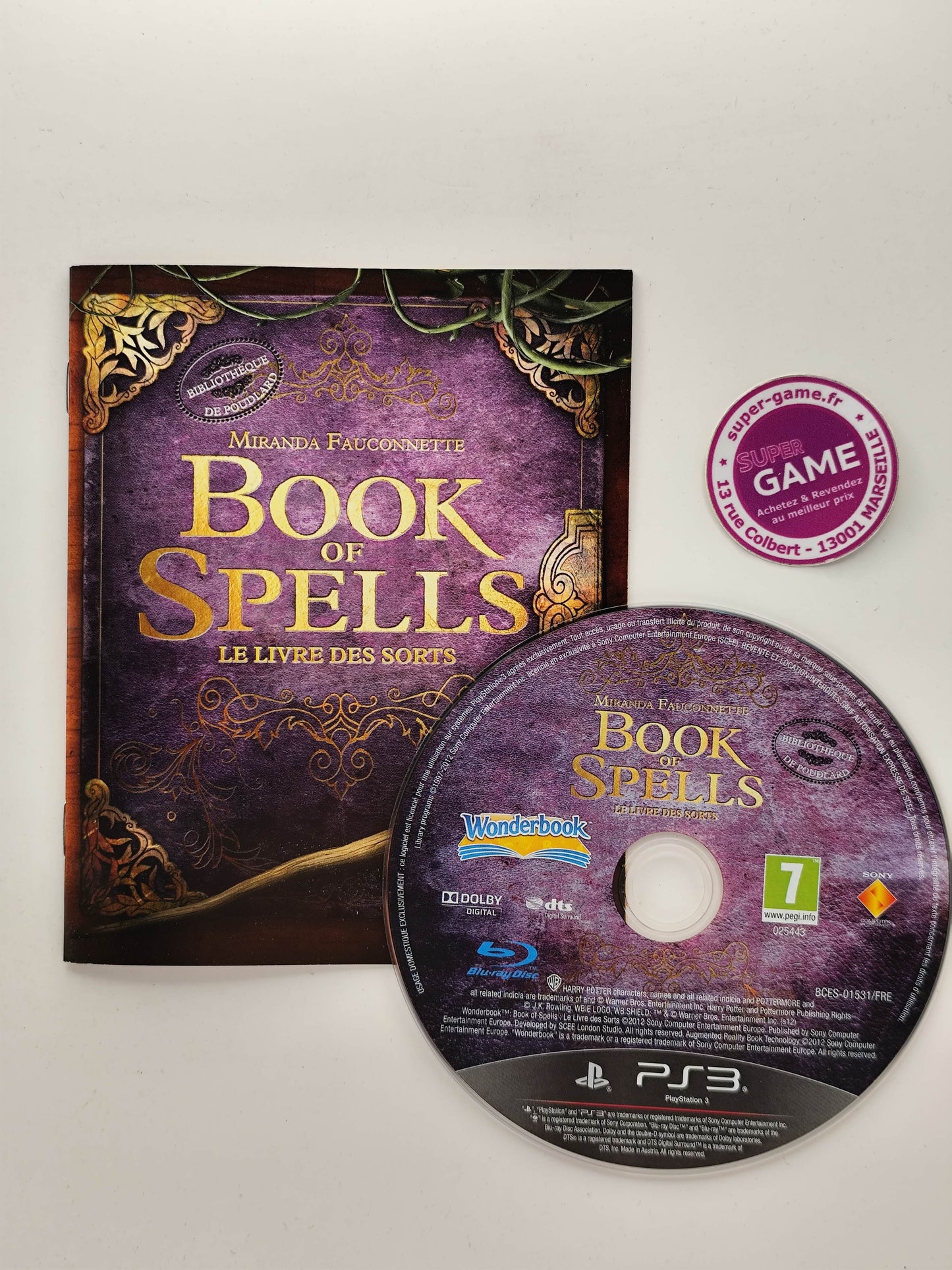 BOOK OF SPELLS LE LIVRE DES SORTS - PS3
