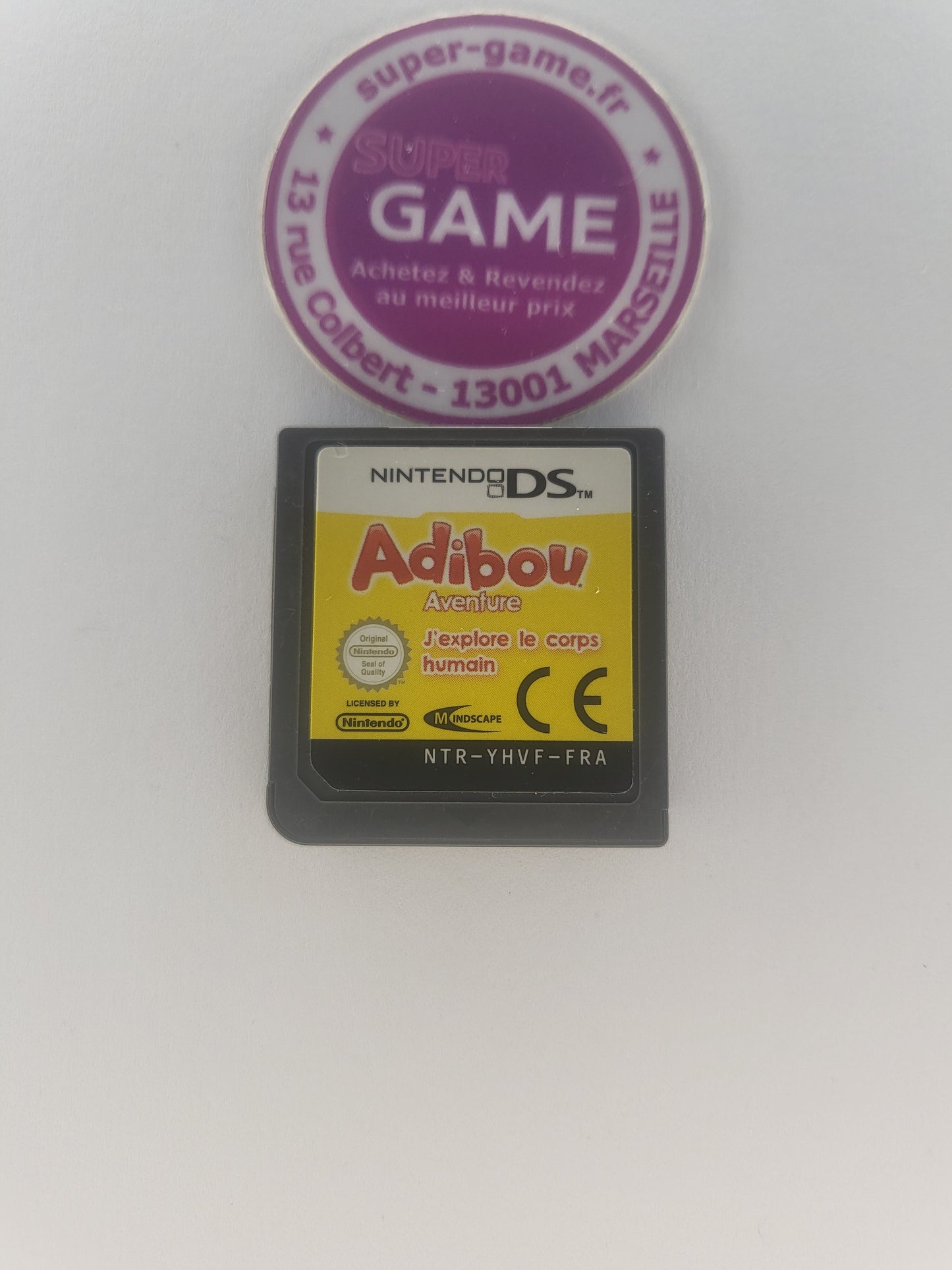 ADIBOU AVENTURE J'EXPLORE LE CORPS HUMAIN - sans boite - DS