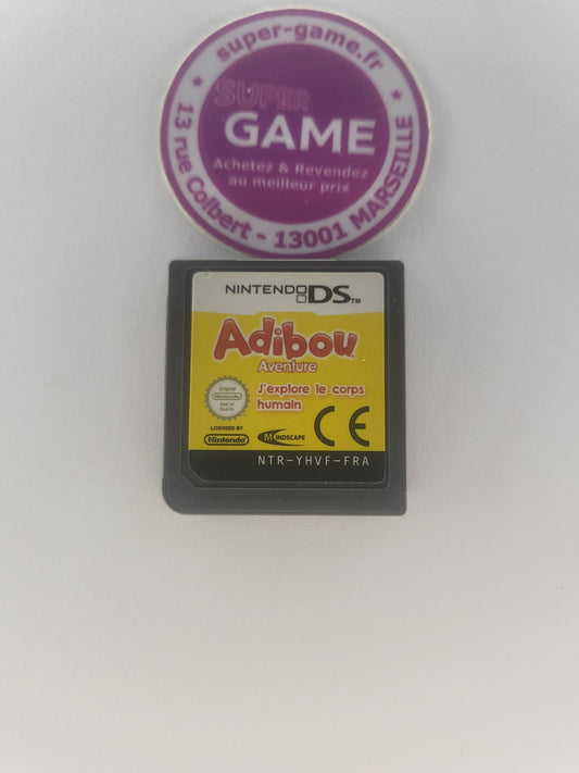 ADIBOU AVENTURE J'EXPLORE LE CORPS HUMAIN - sans boite - DS